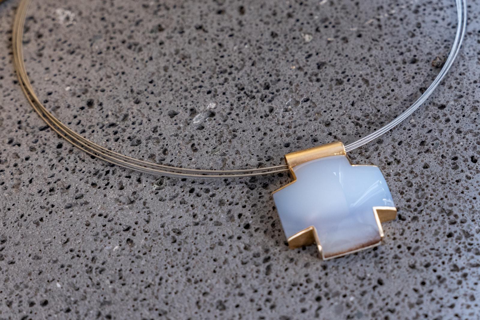 Kette Kreuz Goldschmiede Steiner